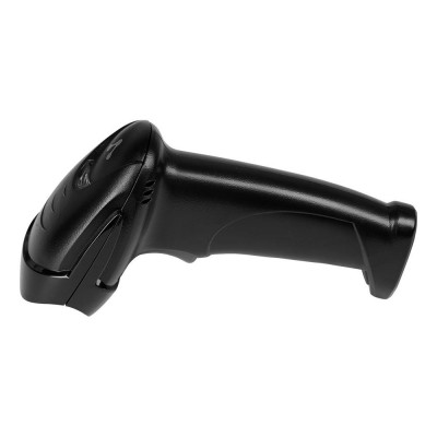 LECTOR DE CÓDIGO DE BARRAS VORAGO BCS-201 1D USB CON BASE STAND