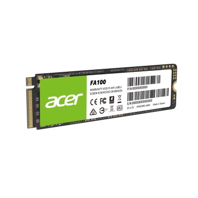 Unidad de Estado Solido ACER FA100, 256 GB, 3300 MB/s, 2700 MB/s